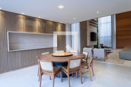 Sala de Jantar de casa de condomínio à venda com 4 quartos, 430m² em Alphaville - Lagoa dos Ingleses, Nova Lima