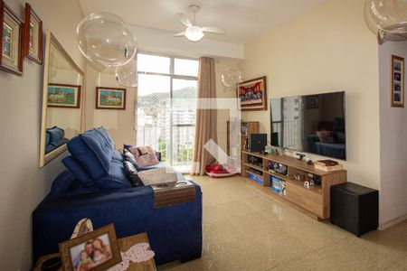 Sala de apartamento à venda com 4 quartos, 144m² em Grajau, Rio de Janeiro