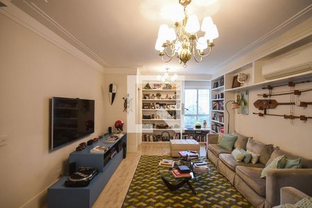 Sala de apartamento para alugar com 3 quartos, 168m² em Vila Andrade, São Paulo