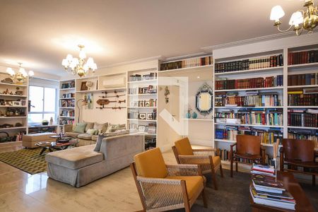 Sala de apartamento para alugar com 3 quartos, 168m² em Vila Andrade, São Paulo