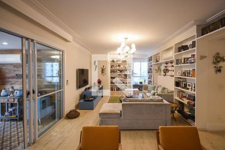 Sala de apartamento para alugar com 3 quartos, 168m² em Vila Andrade, São Paulo