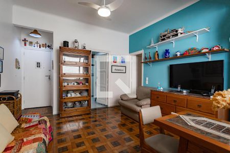 Sala de apartamento à venda com 3 quartos, 83m² em Botafogo, Rio de Janeiro