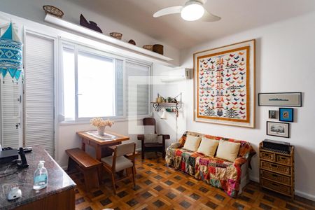 Sala de apartamento à venda com 3 quartos, 83m² em Botafogo, Rio de Janeiro
