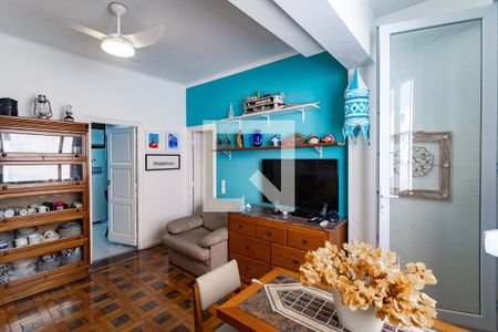 Sala de apartamento à venda com 3 quartos, 83m² em Botafogo, Rio de Janeiro