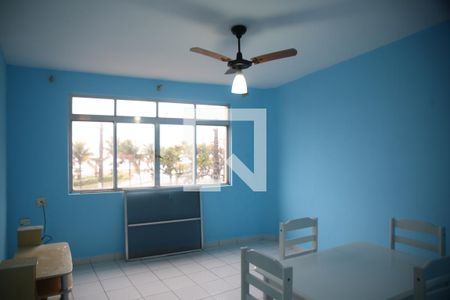 Sala de apartamento para alugar com 1 quarto, 55m² em Vila Caiçara, Praia Grande