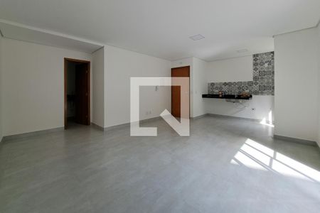 Sala/Quarto de kitnet/studio para alugar com 1 quarto, 37m² em Osvaldo Cruz, São Caetano do Sul