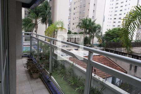 Varanda da Sala de apartamento para alugar com 3 quartos, 95m² em Pinheiros, São Paulo