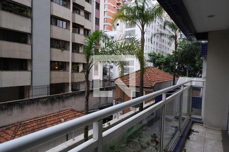 Varanda da Sala de apartamento para alugar com 3 quartos, 95m² em Pinheiros, São Paulo
