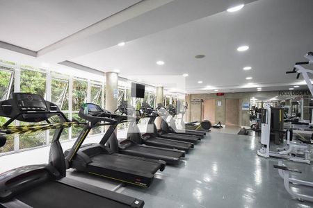 Apartamento para alugar com 120m², 3 quartos e 2 vagasÁrea comum - Academia