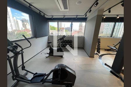 Studio para alugar com 19m², 1 quarto e sem vaga Studio para alugar com 19m², 1 quarto e sem vagaÁrea comum - Academia