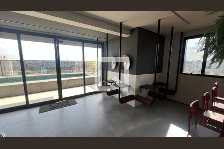 Studio para alugar com 19m², 1 quarto e sem vaga Studio para alugar com 19m², 1 quarto e sem vagaÁrea comum - Bar piscina