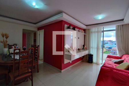 Sala de Estar de apartamento à venda com 3 quartos, 84m² em Jardim Antonio Von Zuben, Campinas