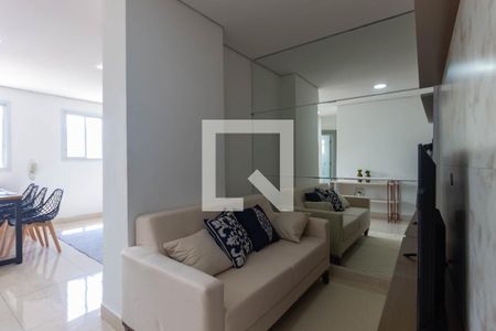 Sala de apartamento à venda com 2 quartos, 73m² em Vila Osasco, Osasco