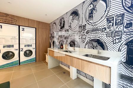 Apartamento para alugar com 26m², 1 quarto e sem vagaÁrea comum - Lavanderia