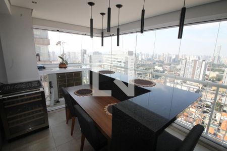 Varanda de apartamento à venda com 2 quartos, 74m² em Quarta Parada, São Paulo