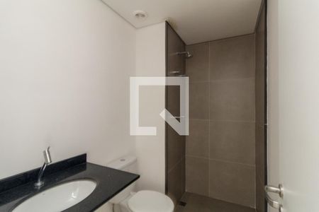 Banheiro de kitnet/studio para alugar com 1 quarto, 33m² em Campos Elíseos, São Paulo