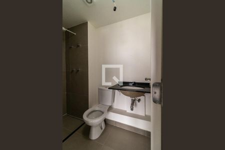 Banheiro de kitnet/studio para alugar com 1 quarto, 33m² em Bom Retiro, São Paulo