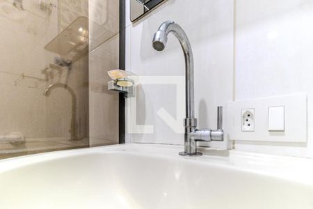 Studio para alugar com 34m², 1 quarto e sem vaga Studio para alugar com 34m², 1 quarto e sem vagaBanheiro