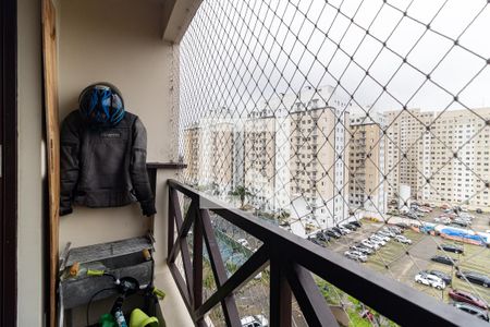 Varanda  de apartamento à venda com 2 quartos, 53m² em Jardim São Savério, São Paulo