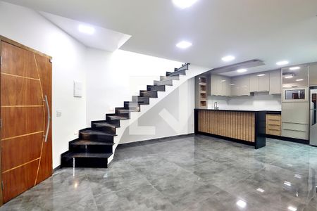 Sala de casa à venda com 3 quartos, 145m² em Parque das Nações, Santo André