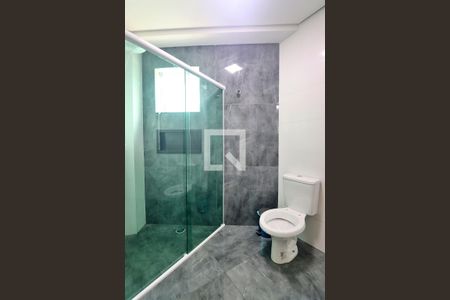 Banheiro do Quarto 1 - Suíte de casa à venda com 3 quartos, 145m² em Parque das Nações, Santo André
