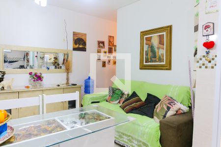 Sala e Cozinha de apartamento à venda com 2 quartos, 55m² em Parque Oratorio, Santo André