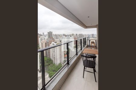 Studio à venda com 40m², 1 quarto e 1 vaga Studio à venda com 40m², 1 quarto e 1 vagaVaranda
