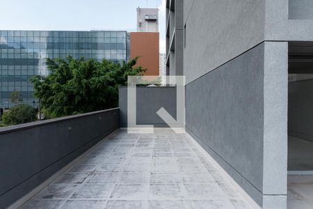 Área Externa de kitnet/studio para alugar com 1 quarto, 92m² em Pompeia, São Paulo