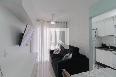 Sala de apartamento à venda com 2 quartos, 52m² em Residencial das Flores, Várzea Paulista