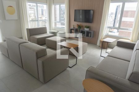 Studio para alugar com 19m², 1 quarto e sem vagaÁrea comum - Salão de festas