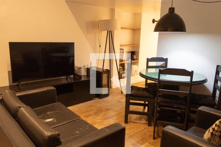 Sala de apartamento para alugar com 1 quarto, 70m² em Laranjeiras, Rio de Janeiro