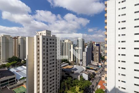 Varanda da Sala de apartamento para alugar com 3 quartos, 202m² em Indianópolis, São Paulo