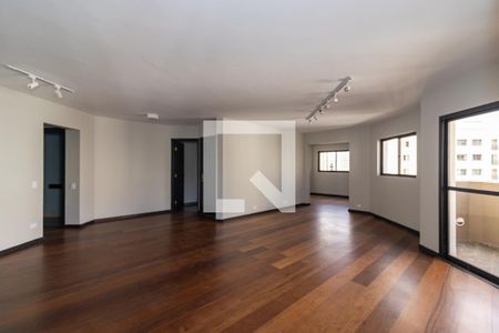 Sala de apartamento para alugar com 3 quartos, 202m² em Indianópolis, São Paulo