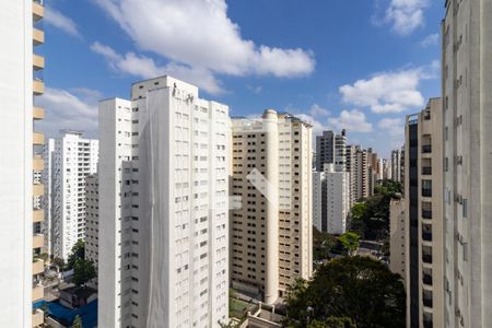 Varanda da Sala de apartamento para alugar com 3 quartos, 202m² em Indianópolis, São Paulo