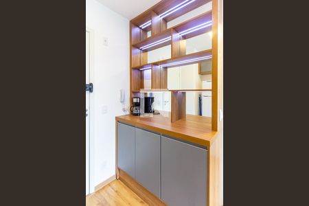 Sala/Cozinha de kitnet/studio para alugar com 1 quarto, 31m² em Moema, São Paulo