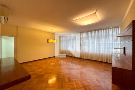 Sala de apartamento para alugar com 3 quartos, 128m² em Copacabana, Rio de Janeiro