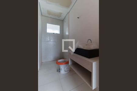 Banheiro de kitnet/studio para alugar com 1 quarto, 45m² em Vila Sao Paulo, Mogi das Cruzes