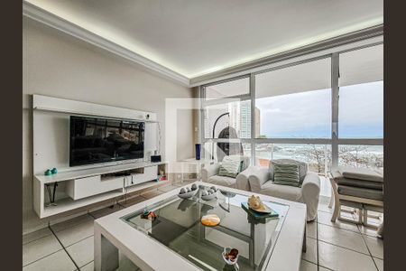 Sala de apartamento para alugar com 4 quartos, 300m² em Centro, Guarujá