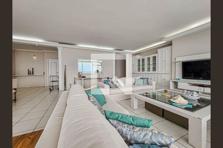 Sala de apartamento para alugar com 4 quartos, 300m² em Centro, Guarujá