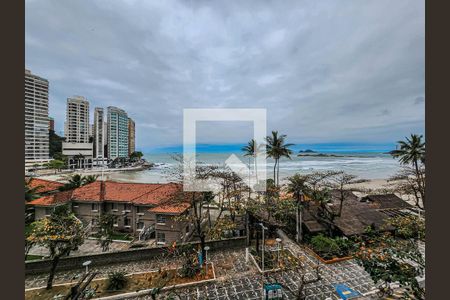 Vista da Sacada de apartamento para alugar com 4 quartos, 300m² em Centro, Guarujá
