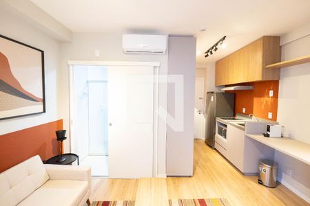 Studio de kitnet/studio para alugar com 1 quarto, 25m² em Consolação, São Paulo
