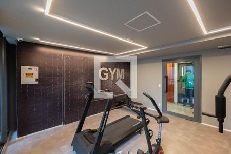 Studio para alugar com 25m², 1 quarto e sem vagaÁrea comum - Academia