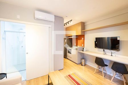 Studio de kitnet/studio para alugar com 1 quarto, 25m² em Consolação, São Paulo