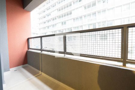 Studio para alugar com 25m², 1 quarto e sem vagaSacada