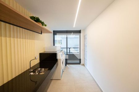 Studio para alugar com 25m², 1 quarto e sem vagaLavanderia