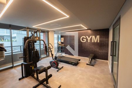 Studio para alugar com 25m², 1 quarto e sem vagaÁrea comum - Academia