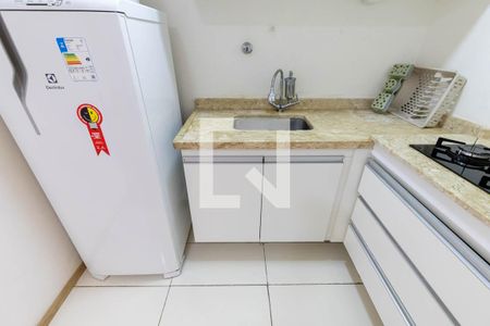 Sala/Cozinha de kitnet/studio à venda com 1 quarto, 40m² em Campos Elíseos, São Paulo