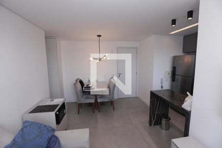 Sala de apartamento para alugar com 2 quartos, 50m² em Jk, Contagem