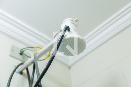 Apartamento à venda com 175m², 4 quartos e 3 vagasBanheiro do Quarto de Serviço - Chuveiro