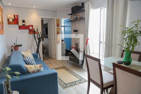 Sala de apartamento à venda com 1 quarto, 46m² em Jaguaribe, Osasco